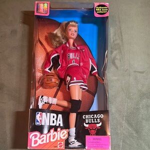 Chicago Bulls Barbie Doll in Red Jersey